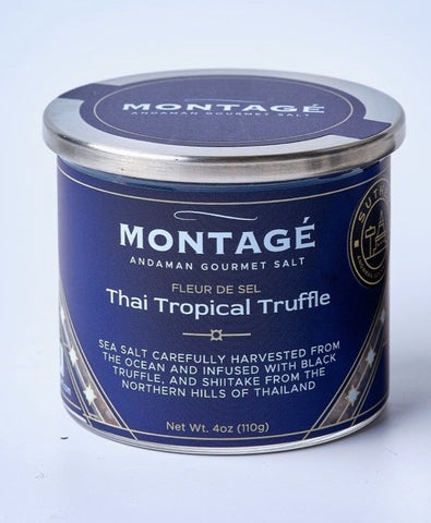 MONTAGE Fleur de Sel Truffle Salt | Thai Tropical Truffle เกลือรสไทยทรอปิคอลทรัฟเฟิล (110g) - Organic Pavilion