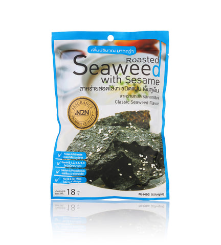 N2N Roasted Seaweed with Classic Flavor Sheet (18gm) - Organic Pavilion