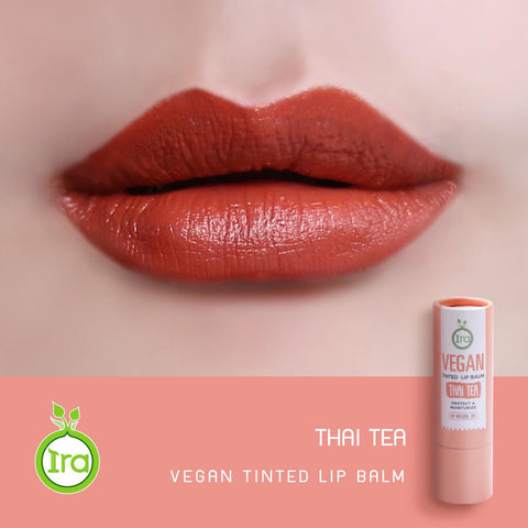 Ira Vegan Tinted Lip Balm Thai Tea  (5g) - Organic Pavilion