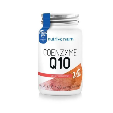 Nutriversum Coenzyme Q10 (CoQ10) (25 gm / 60 capsules) โคเอ็นไซต์คิว 10 (60 แคปซูล) - Organic Pavilion