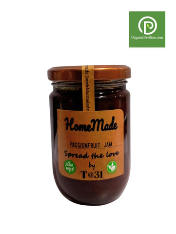 Jam&Marmalade Craft Passionfruit Jam - แยมเสาวรส (240 g) - Organic Pavilion