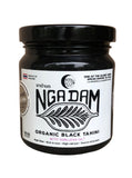 ORGANIC MOON งาดำ งาดำบดออร์แกนิค NGA DAM Black Tahini (180 g) - Organic Pavilion