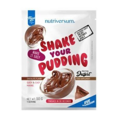 Nutriversum Pure PRO protein pudding chocolate โปรตีนเชคพุดดิ้ง (50gm) - Organic Pavilion