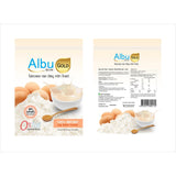Albu Quik Gold 100% Instant Egg White Powder dissolves quickly ไข่ขาวผง อัลบูควิก โกลด์ สูตรละลายง่าย (450g) - Organic Pavilion