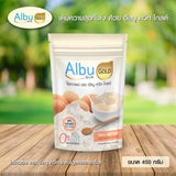 Albu Quik Gold 100% Instant Egg White Powder dissolves quickly ไข่ขาวผง อัลบูควิก โกลด์ สูตรละลายง่าย (450g) - Organic Pavilion