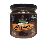 Rawganiq Dark Chocolate Peanut Butter - Creamy เนยถั่วลิสงรสดาร์คช็อคโกแลต - บดละเอียด (200 g) - Organic Pavilion