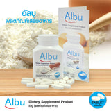 Albu Egg White 60 tablets กินอยู่ดี Albu ไข่ขาวเม็ด 1 กระปุก โปรตีนไข่ขาวอัลบูมิน (60เม็ด/1กระปุก) (72g) - Organic Pavilion