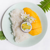 Ira Natural Lip Balm ไอรา ลิปบาล์ม กลิ่นข้าวเหนียวมะม่วง Mango with Sticky Rice Flavored (10g) - Organic Pavilion