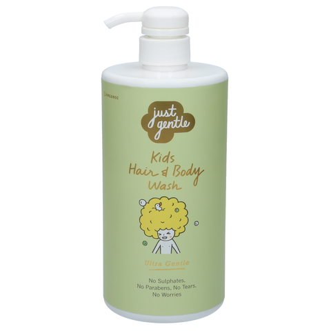 Just Gentle Kids Hair & Body Wash Pearberry Scent (900ml) - Organic Pavilion