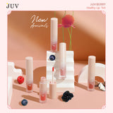 JUV จุ๊ฟเบอร์รี่ ลิปกลอส ทินท์ สี 01 - พิงค์ เลมอนเนต Juvberry Glowy Gloss Tint 01 - Pink Lemonade (3g) - Organic Pavilion