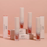 JUV จุ๊ฟเบอร์รี่ ลิปแมทท์ ทินท์ สี 02 - โรสซี่ Juvberry Glowy Matte Tint 02 - Rosie (3g) - Organic Pavilion