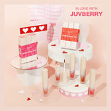 JUV จุ๊ฟเบอร์รี่ ลิปแมทท์ ทินท์ สี 03 - การ์เนต Juvberry Glowy Matte Tint 03 - Garnet (3g) - Organic Pavilion