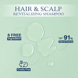 KRAAM คราม แชมพูสูตรเพื่อเส้นผมแข็งแรงไม่ขาดร่วง Hair & Scalp Revitalizing Shampoo (Rosemary & Ginseng Extract) (300 ml) - Organic Pavilion