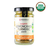 Mekhala Organic Lemongrass Turmeric Paste (100gm) - Organic Pavilion