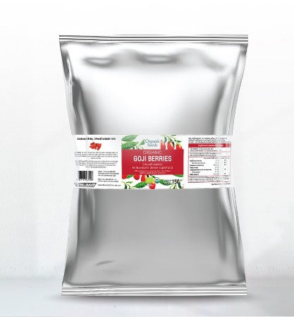 (white label) Organic Goji Berries by Organic Seeds (1000g) - Organic Pavilion