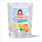Organeh น้ำสต๊อกปลานิลและผักรวม ตราออร์กาเนะ Tilapia with Veggie Stock (150 g) - Organic Pavilion