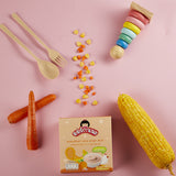 Organeh ซุปแอปริคอท กล้วย แครอท ตับไก่ ผสมควินัวและข้าวกล้อง 3 ชนิด Apricot Soup with Chicken Liver mixed with Quinoa Carrot, Banana and Mixed Gaba Rice (20g x 6 Sachets) (120g) - Organic Pavilion