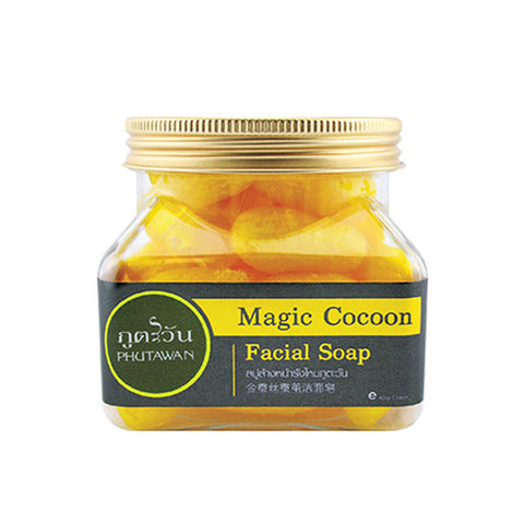 Phutawan Magic Cocoon Facial Soap - Organic Pavilion