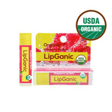 Lipganic Raspberry Organic Lip Balm (4.25g) - Organic Pavilion