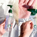 AINTEROL แอลกอฮอล์เจล สูตรอ่อนโยน Alcozhan Hand Sanitizer Gel (250 ml) - Organic Pavilion