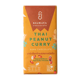Siamaya Chocolate Thai Peanut Curry Dark Chocolate (75g) - Organic Pavilion