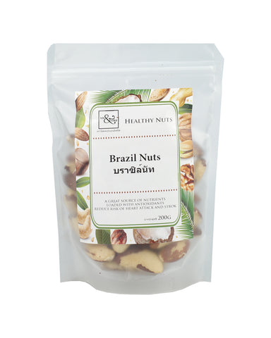 Mr. & Mrs. Brazil Nuts (200 gm) - Organic Pavilion