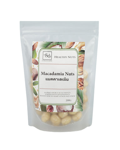Mr. & Mrs. Macadamia Nuts (200 gm) - Organic Pavilion
