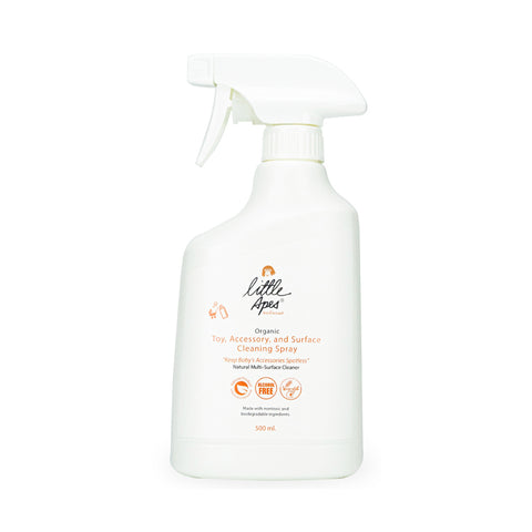 Little Apes Organic Toy, Accessory and Surface Cleaning Spray (500ml) - Organic Pavilion