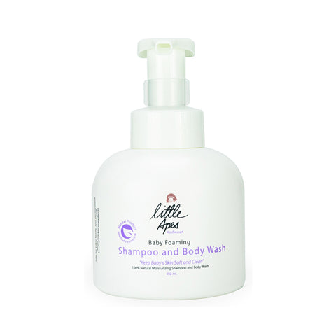 Little Apes Baby Foaming Shampoo and Body Wash (450ml) - Organic Pavilion
