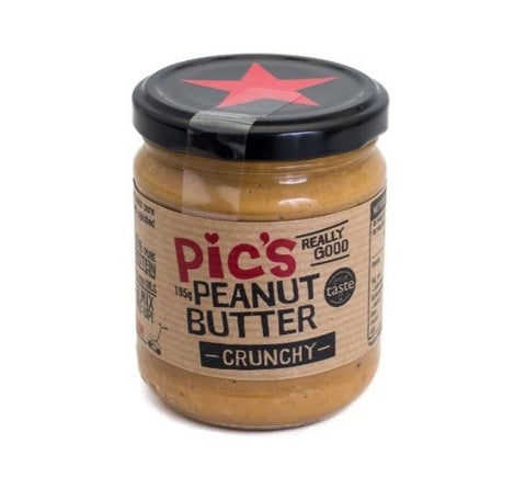 Pic's Peanut Butter Crunchy (195g) - Organic Pavilion
