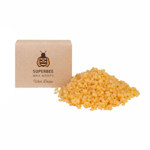 SuperBee Beeswax Wrap Drops (100g) - Organic Pavilion