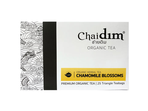 Chaidim Organic Chamomile Blossoms Tea 25 tea bags (37.5gm) - Organic Pavilion
