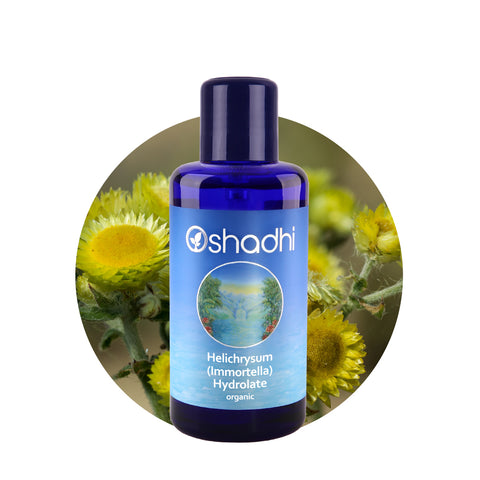 Oshadhi Helichrysum (Immortella) organic Hydrolates น้ำสกัดจากน้ำมันหอมระเหย (200 ml) - Organic Pavilion