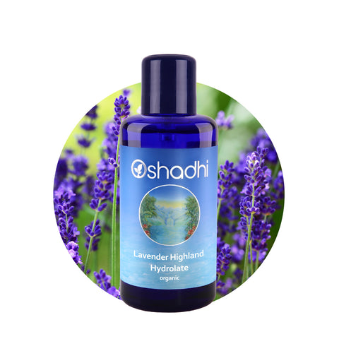 Oshadhi Lavender Highland organic Hydrolates น้ำสกัดจากน้ำมันหอมระเหย (200 ml) - Organic Pavilion