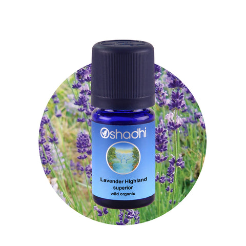 Oshadhi Lavender Highland supe- rior, wild organic Essential Oil น้ำมันหอมระเหย (10 ml) - Organic Pavilion
