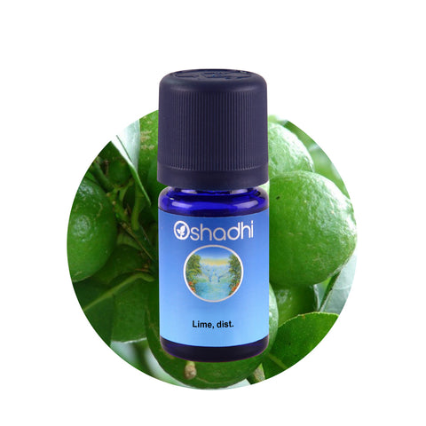 Oshadhi Lime, dist. Essential Oil น้ำมันหอมระเหย (10 ml) - Organic Pavilion