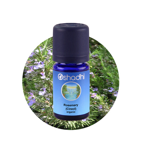 Oshadhi Rosemary (Cineol) organic Essential Oil น้ำมันหอมระเหย (10 ml) - Organic Pavilion