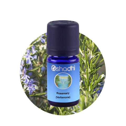 Oshadhi Rosemary (Verbenone) Essential Oil  น้ำมันหอมระเหย (10 ml) - Organic Pavilion