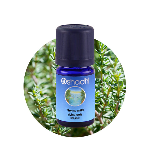 Oshadhi Thyme mild (Linalool) organic Essential Oil น้ำมันหอมระเหย (5 ml) - Organic Pavilion