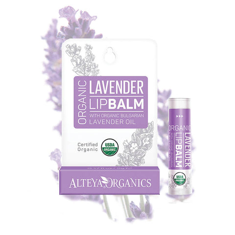 Alteya Organics Organic Lip Balm - Lavender ลิปบาล์ม (5g) - Organic Pavilion