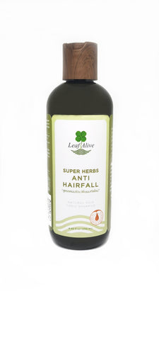 Leaf Alive Super Herbs Anti Hair Fall Shampoo (250 ml) - Organic Pavilion