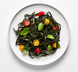 Spring Spirulina Premium Pasta Linguine Spirulina – 13.4% Protein เส้นพาสต้า ลิงกวินี่ ผสมสาหร่ายสไปรูลินา โปรตีน 13.4% (500g) - Organic Pavilion