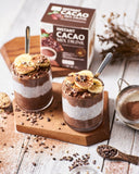 Organic Seeds Instant Cacao Mix Drink เครื่องดื่มคาเคา พร้อมชง (ชงได้ทั้งร้อน เย็น) (140g = 20g x 7 sachets) - Organic Pavilion