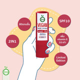 Ira Vegan Tinted Lip Balm Raspberry Lemon ทินต์ลิปบาล์ม ราสเบอร์รี่มะนาว (3.95g) - Organic Pavilion