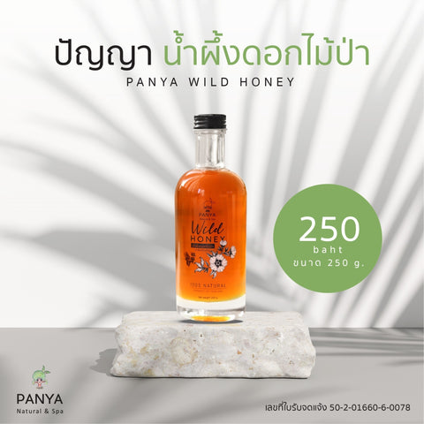 Panya Wild Honey ปัญญา น้ำผึ้งดอกไม้ป่า (250 g) - Organic Pavilion