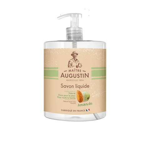 Maitre Augustin Natural liquid soap Almond สบู่เหลวออแกนิค เนจูรัล ลิควิด โซป อัลมอนด์ (500 ml) - Organic Pavilion
