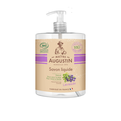 Maitre Augustin Natural liquid soap Lavender สบู่เหลวออแกนิค เนจูรัล ลิควิด โซป ลาเวนเดอร์ (500 ml) - Organic Pavilion
