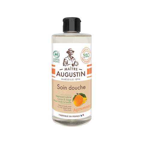 Maitre Augustin Natural bodywash for the whole family Citrus Fruits ครีมอาบน้ำออแกนิค เนจูรัล บอดี้วอซ ฟอร์ เดอะ โวล แฟมิลี่ ซิทรัส ฟรุทส์ (500 ml) - Organic Pavilion