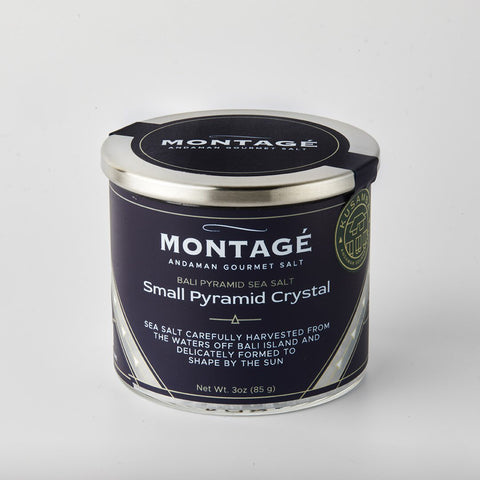 MONTAGE BALI PYRAMID SEA SALT Small Pyramid Crystal ผลึกเกลือรูปปิรามิดเล็ก (85 g) - Organic Pavilion