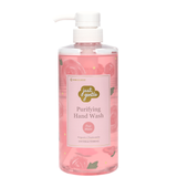 Just Gentle Purifying Hand Wash - Rose Water สบู่ล้างมือ ช่วยลดการสะสมของเชื้อแบคทีเรีย กลิ่นกุหลาบ (500 ml) - Organic Pavilion